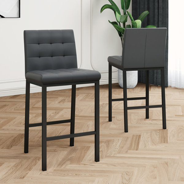 Latitude Run® Bar Stools Set of 2 Wayfair
